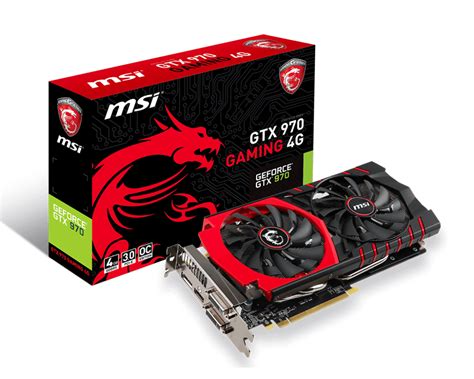 Specification GeForce GTX 970 GAMING 4G .
